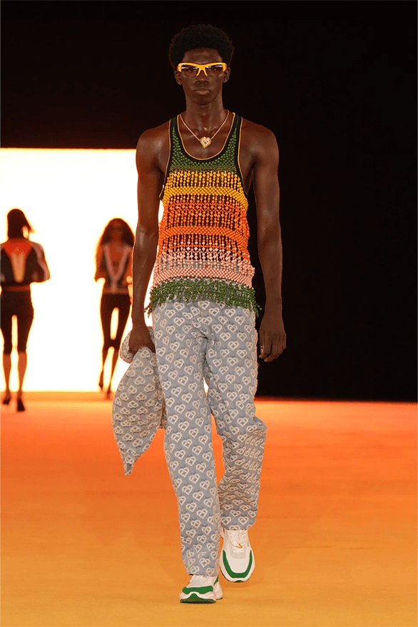 Casablanca Spring Summer 2024 Paris Fashion Week menswear womenswear runway Charaf Tajer interview