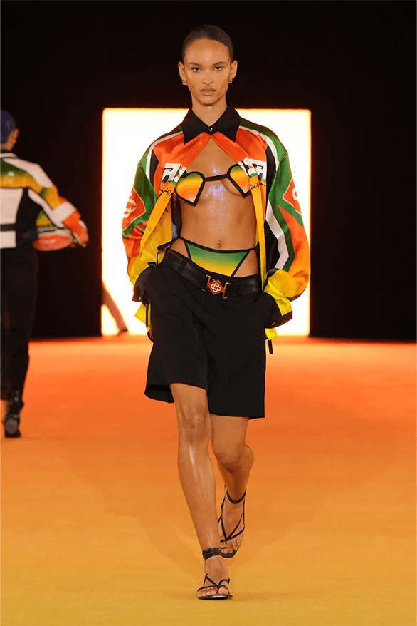 Casablanca Spring Summer 2024 Paris Fashion Week menswear womenswear runway Charaf Tajer interview