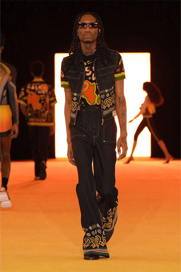 Casablanca Spring Summer 2024 Paris Fashion Week menswear womenswear runway Charaf Tajer interview