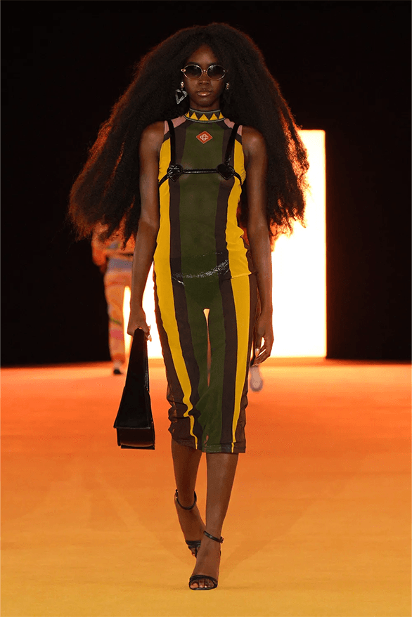 Casablanca Spring Summer 2024 Paris Fashion Week menswear womenswear runway Charaf Tajer interview