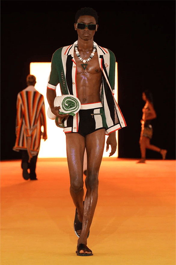 Casablanca Spring Summer 2024 Paris Fashion Week menswear womenswear runway Charaf Tajer interview