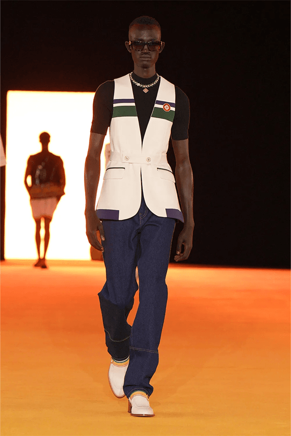 Casablanca Spring Summer 2024 Paris Fashion Week menswear womenswear runway Charaf Tajer interview