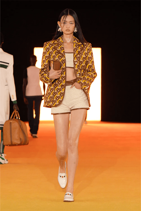 Casablanca Spring Summer 2024 Paris Fashion Week menswear womenswear runway Charaf Tajer interview