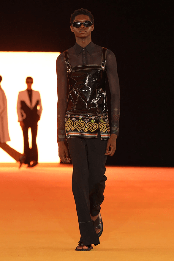 Casablanca Spring Summer 2024 Paris Fashion Week menswear womenswear runway Charaf Tajer interview