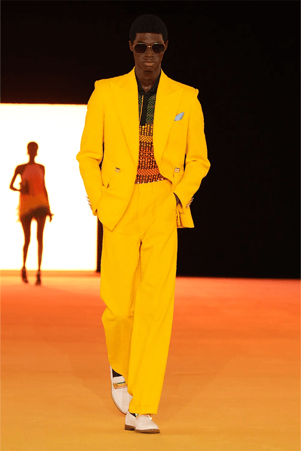 Casablanca Spring Summer 2024 Paris Fashion Week menswear womenswear runway Charaf Tajer interview