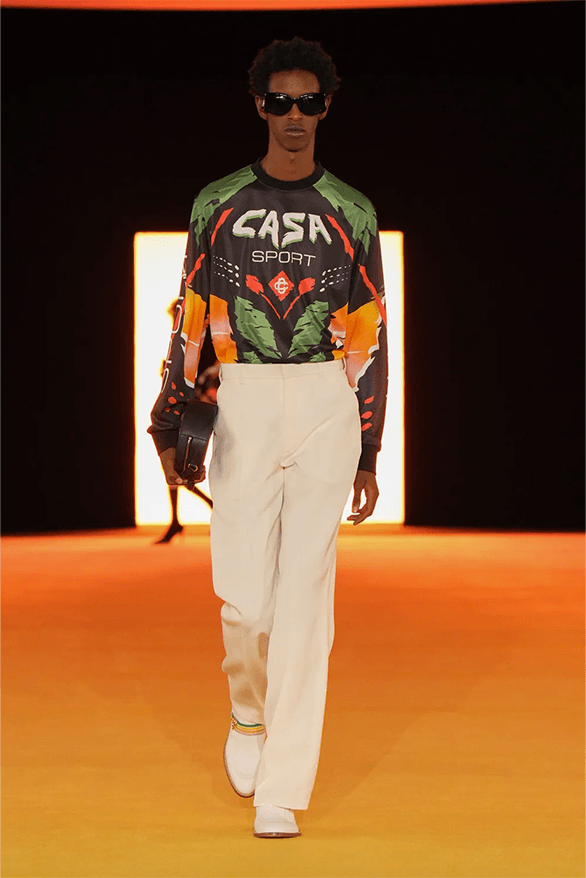 Casablanca Spring Summer 2024 Paris Fashion Week menswear womenswear runway Charaf Tajer interview