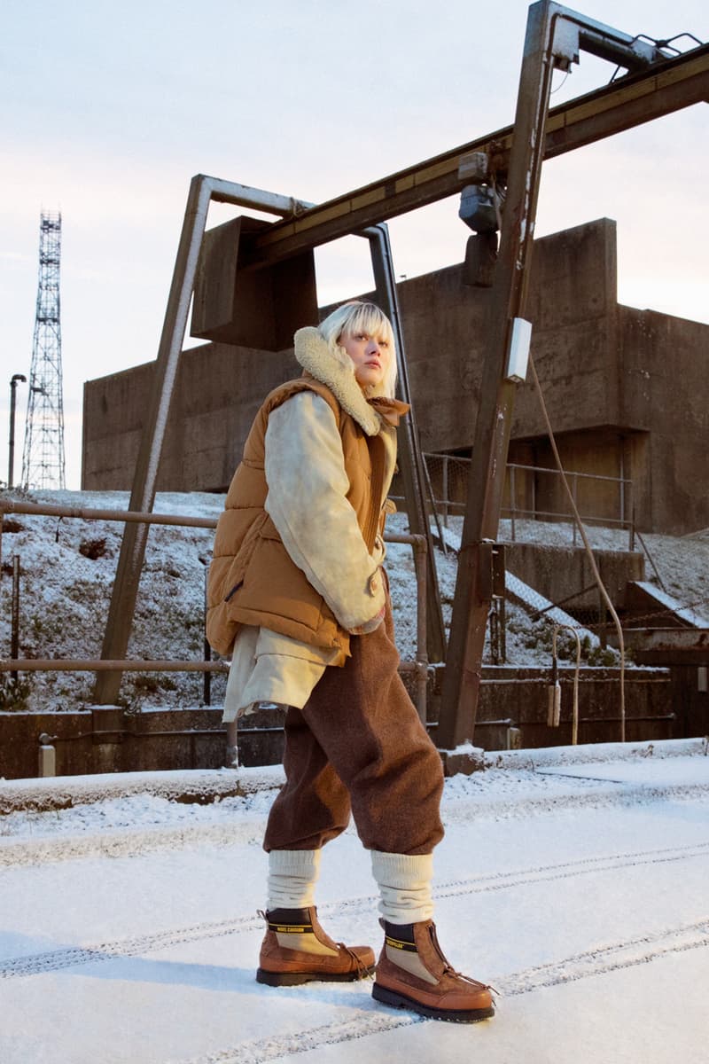 cat footwear nigel cabourn military workwear utah omaha winter boots operation deepfreeze antarctic expedition fall winter 2023