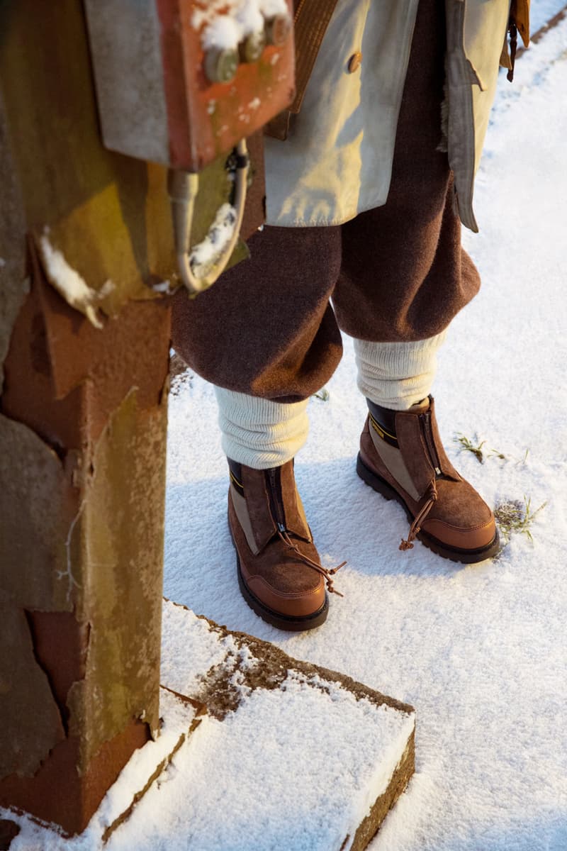 cat footwear nigel cabourn military workwear utah omaha winter boots operation deepfreeze antarctic expedition fall winter 2023