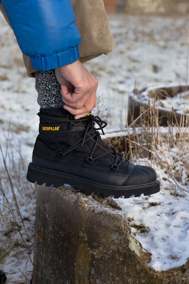 cat footwear nigel cabourn military workwear utah omaha winter boots operation deepfreeze antarctic expedition fall winter 2023