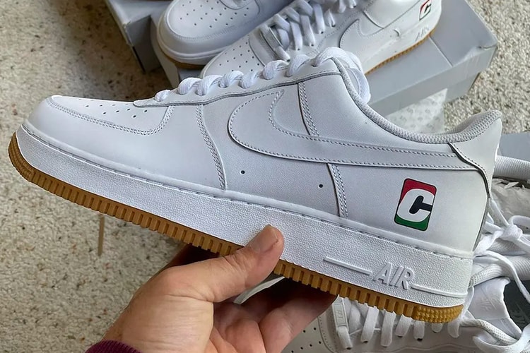 Coltrane Curtis and DJ Clark Kent Gift Dave Chappelle Custom Nike Air Force 1s