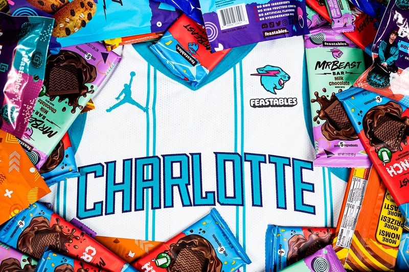 Charlotte Hornets MrBeast Feastables Partnership Launch Info 