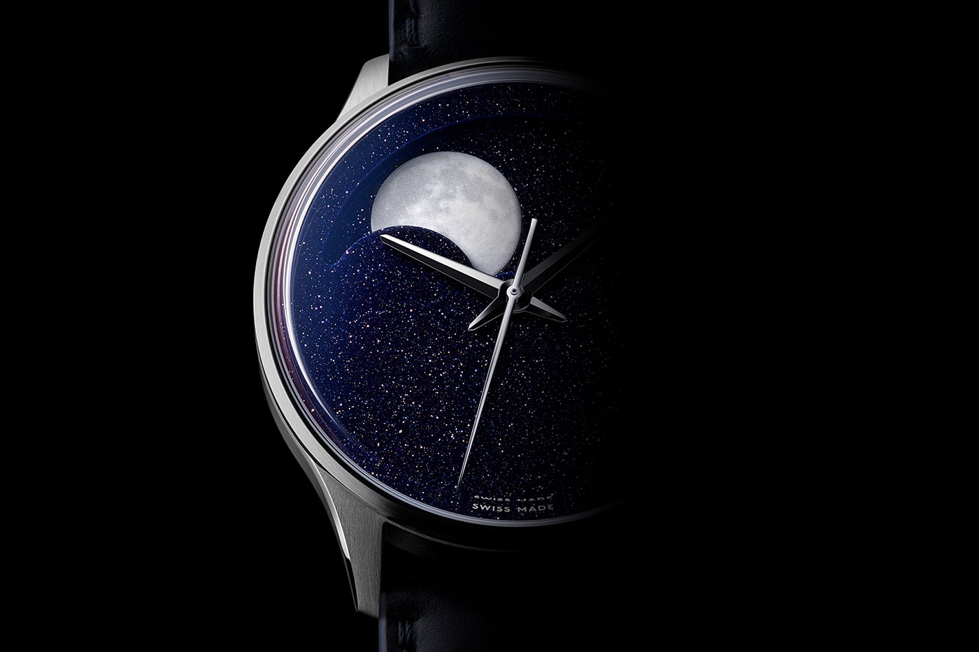Christopher Ward C1 Moonphase Release Info Aventurine Dial