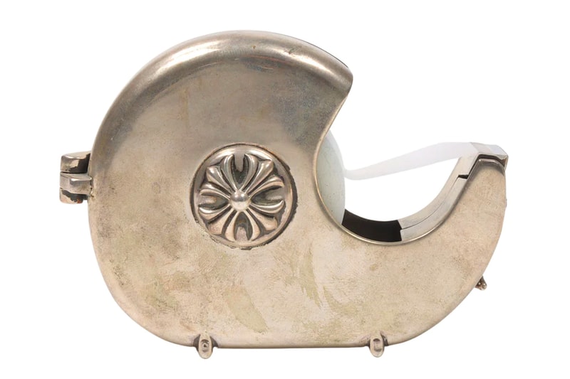 You Can Now Own a Chrome Hearts Silver Tape Dispenser for $2,000 USD justin reed accessories
