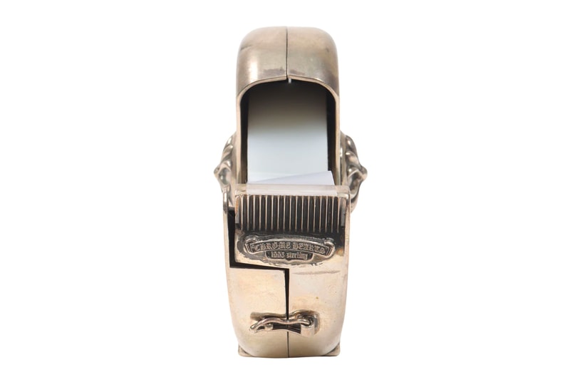 You Can Now Own a Chrome Hearts Silver Tape Dispenser for $2,000 USD justin reed accessories
