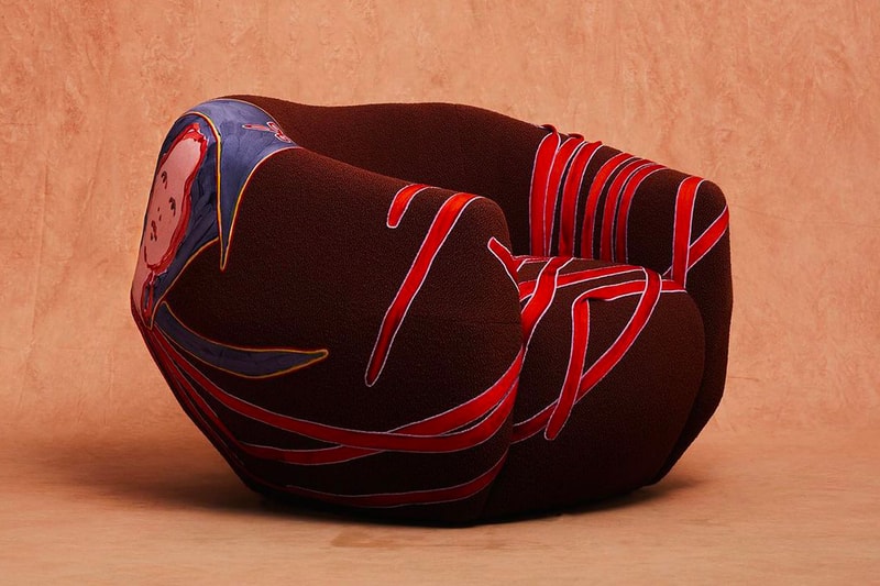 Claire Tabouret Pierre Yovanovitch Asymmetry Armchair