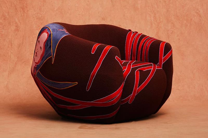 Claire Tabouret Pierre Yovanovitch Asymmetry Armchair