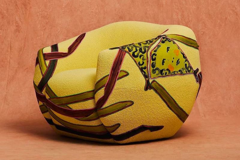 Claire Tabouret Pierre Yovanovitch Asymmetry Armchair