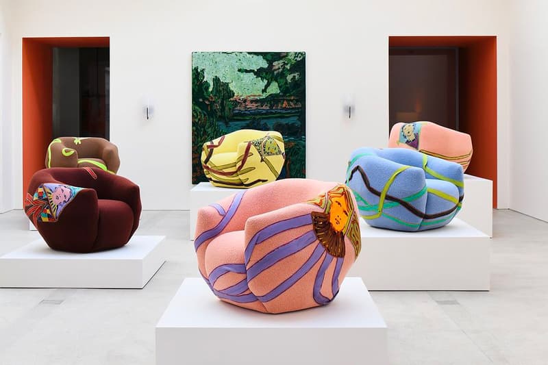 Claire Tabouret Pierre Yovanovitch Asymmetry Armchair