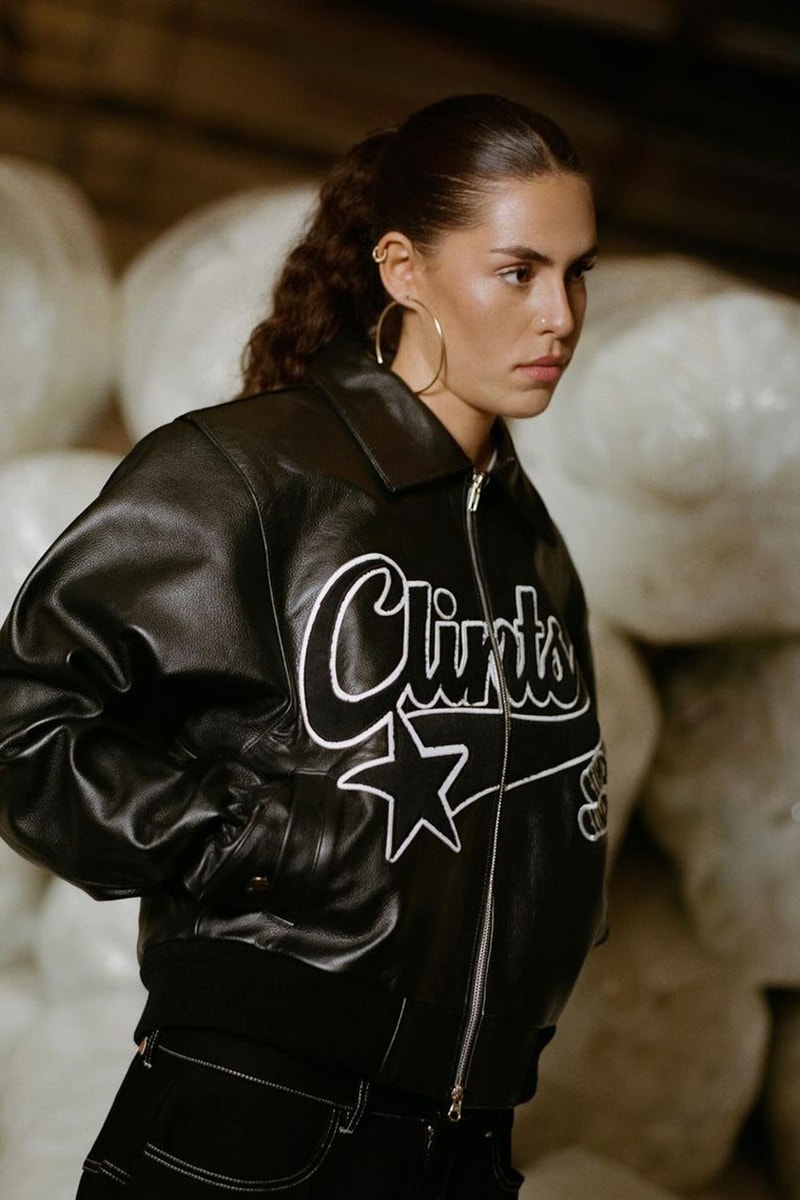 Clints Fall Winter 2022 Junior Clint Manchester Fashion Streetwear Knitwear Varsity Jacket Tracksuit Stepper TRL 2.0 Sneaker Bully Bomber