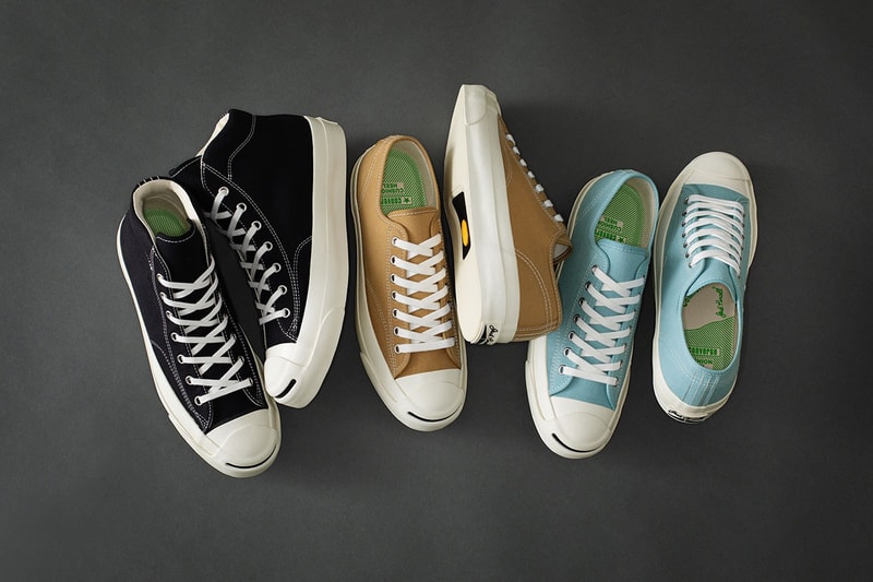 Converse Addict Unveils Seasonal Holiday Colorways jack purcell canvas mid sneaker shoe footwear drop release blue brown tan black high top chuck taylor japan 