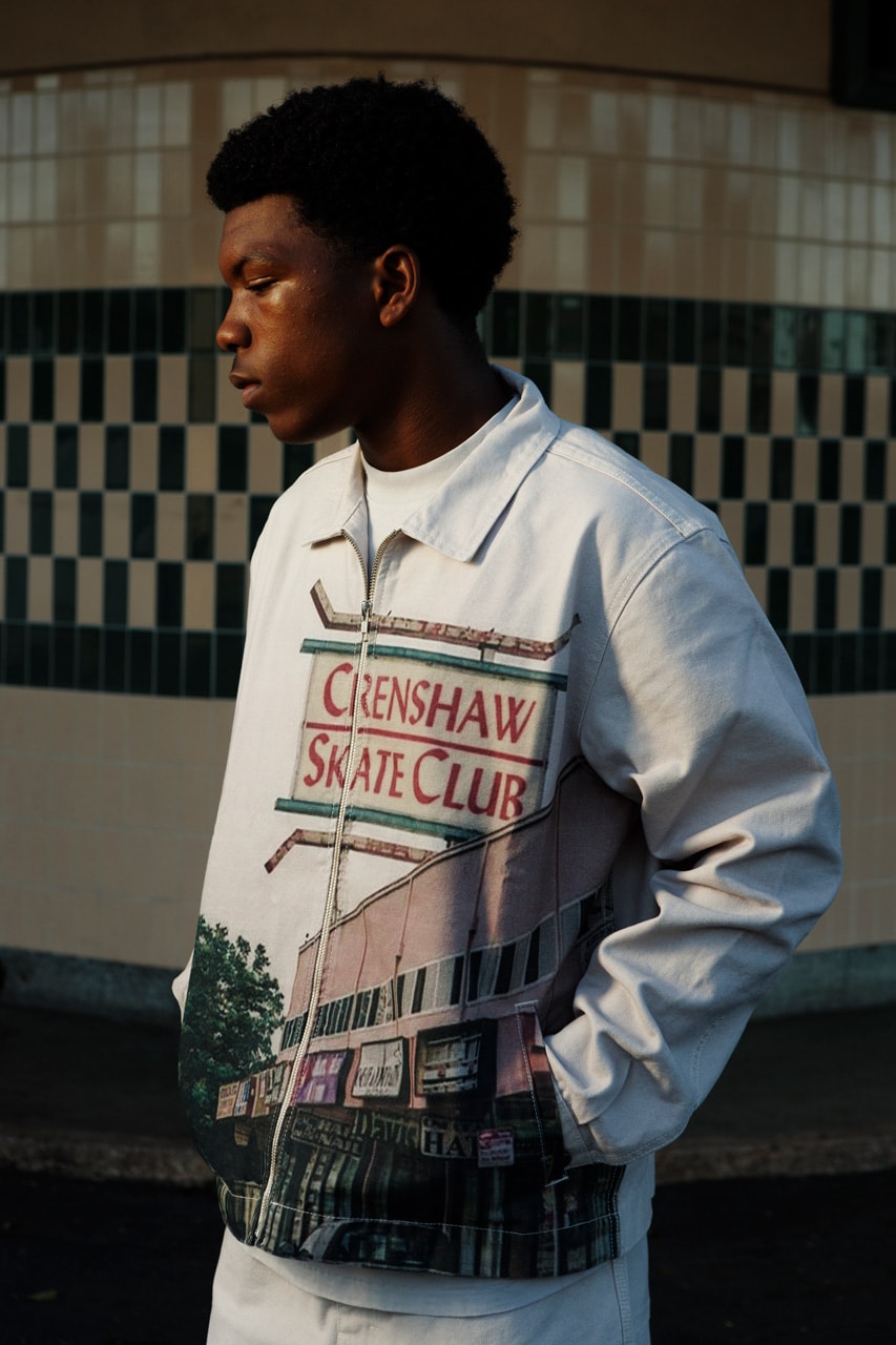 Crenshaw Skate Club’s S.O.O.N. Collection Is a Nod to the Skate Community tobey mcintosh skateboard los angeles california community apparel release price drop chargers collab capsule collection outerwear hoodie deck t shirt jacket denim logo brand