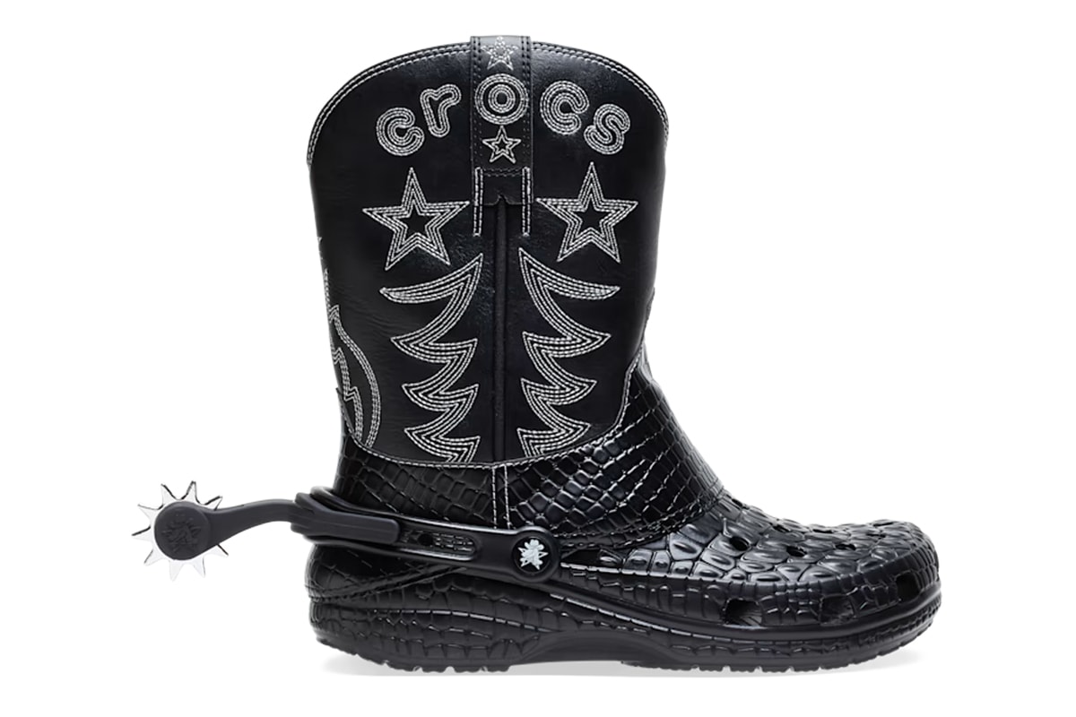 Crocs Classic Cowboy Boot Are Releasing This Fall 208695-001 fall 2023 october yeehaw 