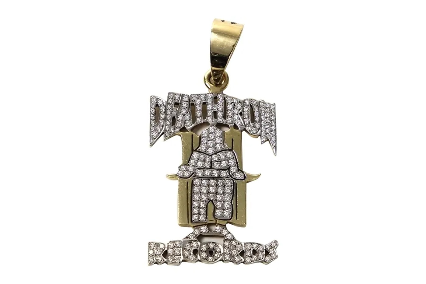 Death Row Records Pendant gold diamond Could Sell 1 million USD auction