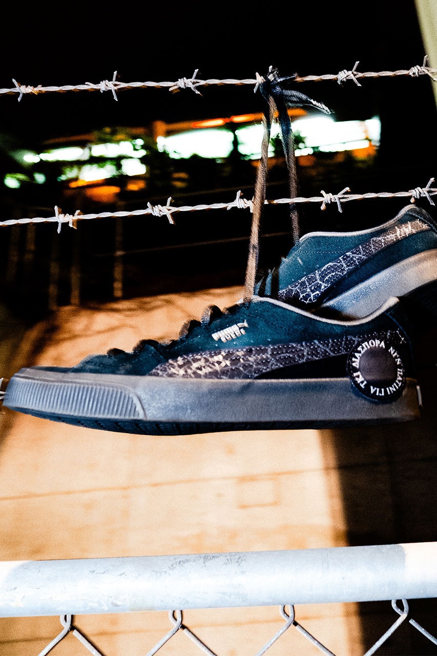 Diaspora Skateboards Delivers a Reflective Take On Puma's Suede Skate Nitro japan sneaker skate dc shoes skateboard streetwear japanese brand