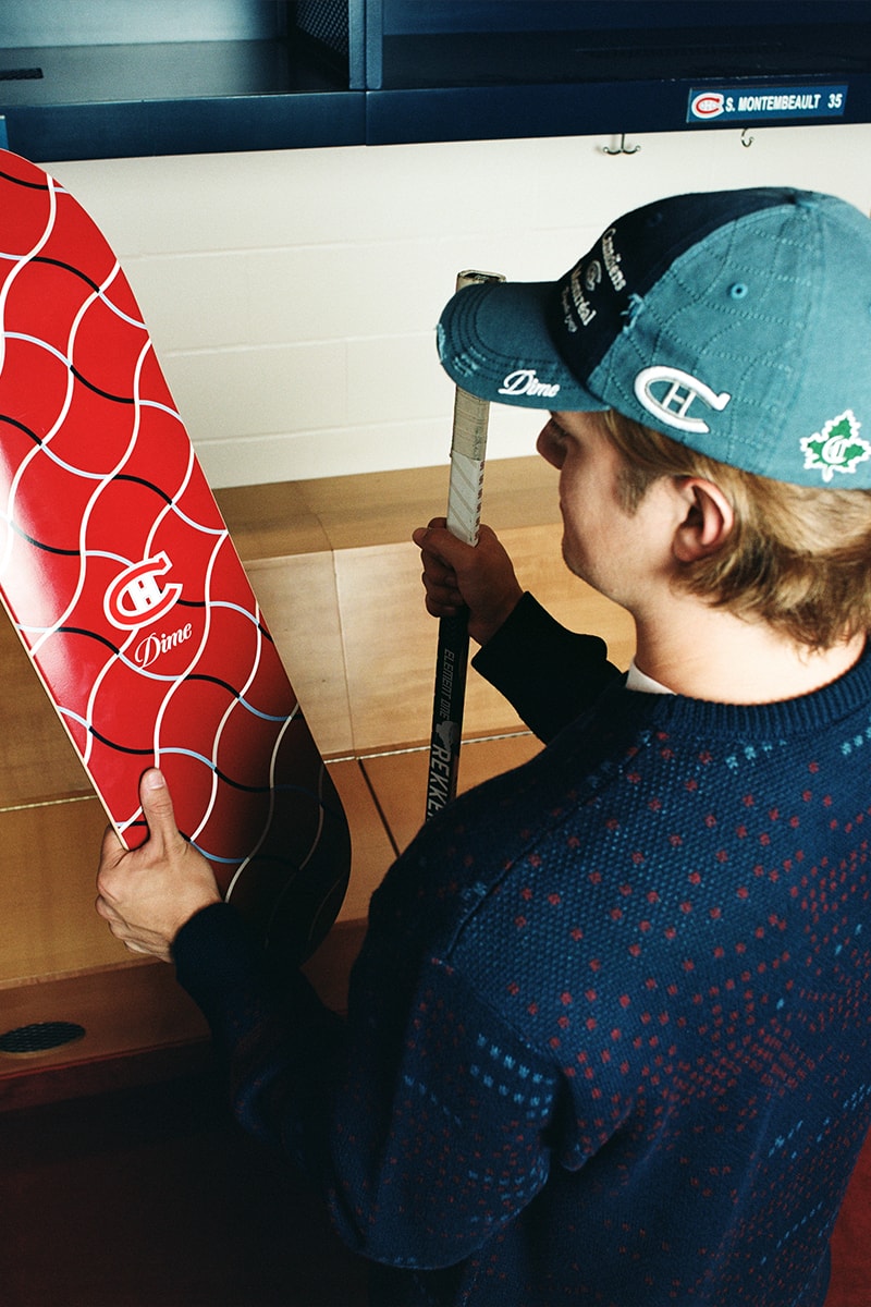Dime Pledges Its Allegiance to Their Home Team With Collaborative Montréal Canadiens Drop release info canadiens de montréal boutique nhl hockey