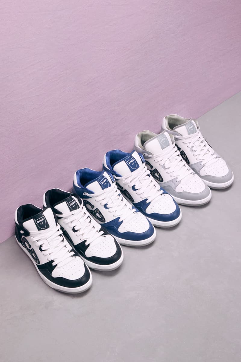 Dior Unveils Retro B57 Leather Sneakers