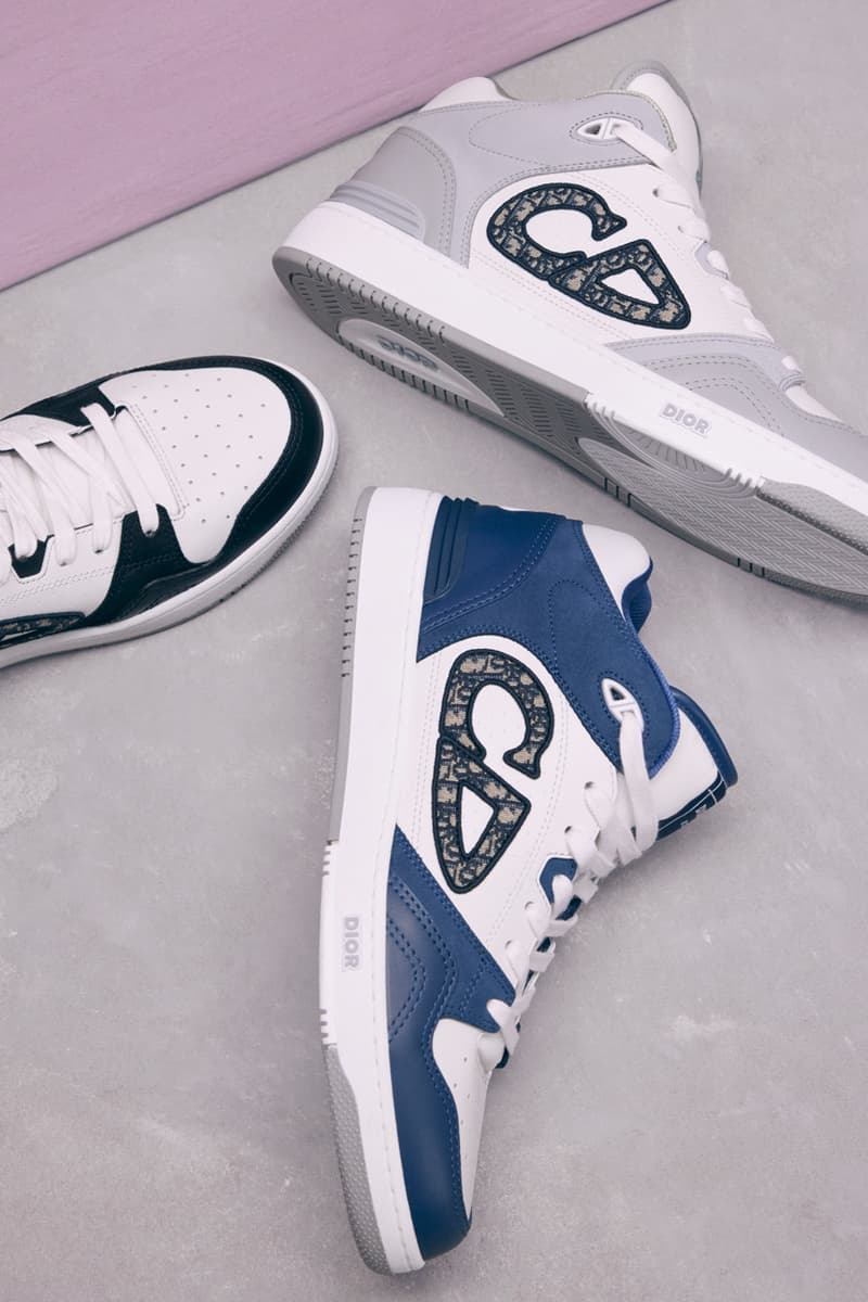 Dior Unveils Retro B57 Leather Sneakers