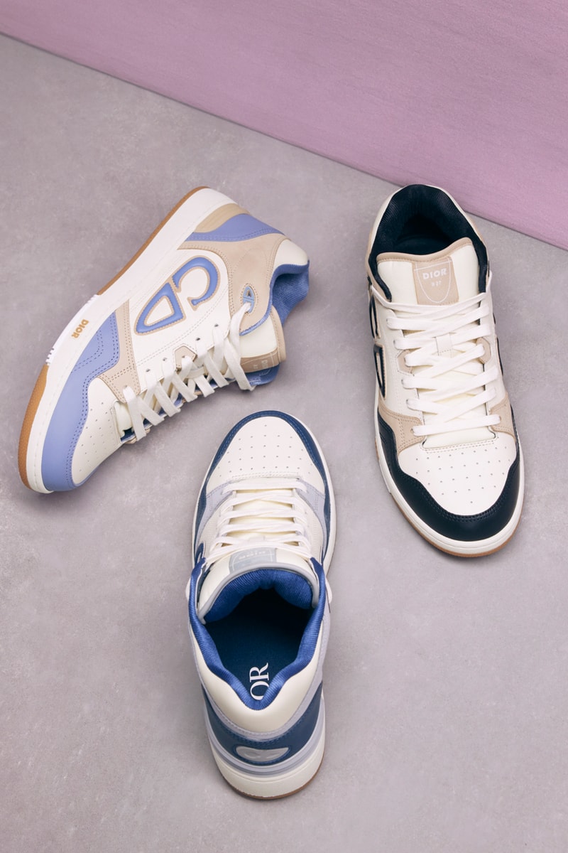 Dior Unveils Retro B57 Leather Sneakers