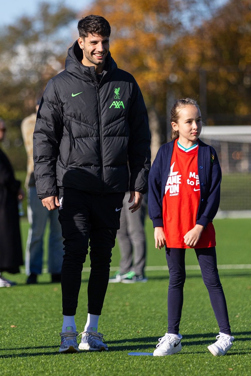 Dominik Szoboszlai Liverpool Football Club Soccer Sports Premier League Fitness Game On Initiative Mohammed Salah Darwin Nunez