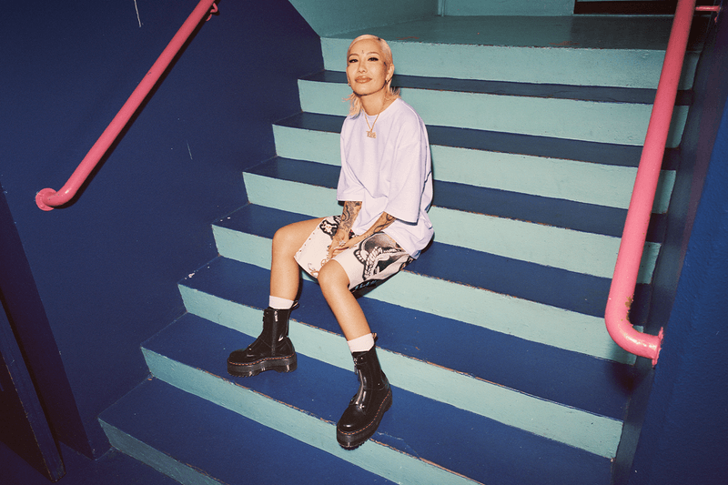 Dr. Martens Made Strong Campaign 1460 boot Motherlan Niko Rubio