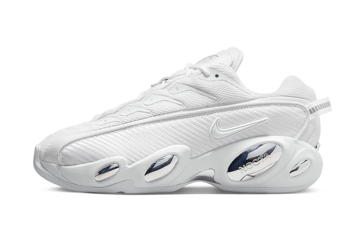 Drake's Nike NOCTA Glide Appears in "White Chrome"