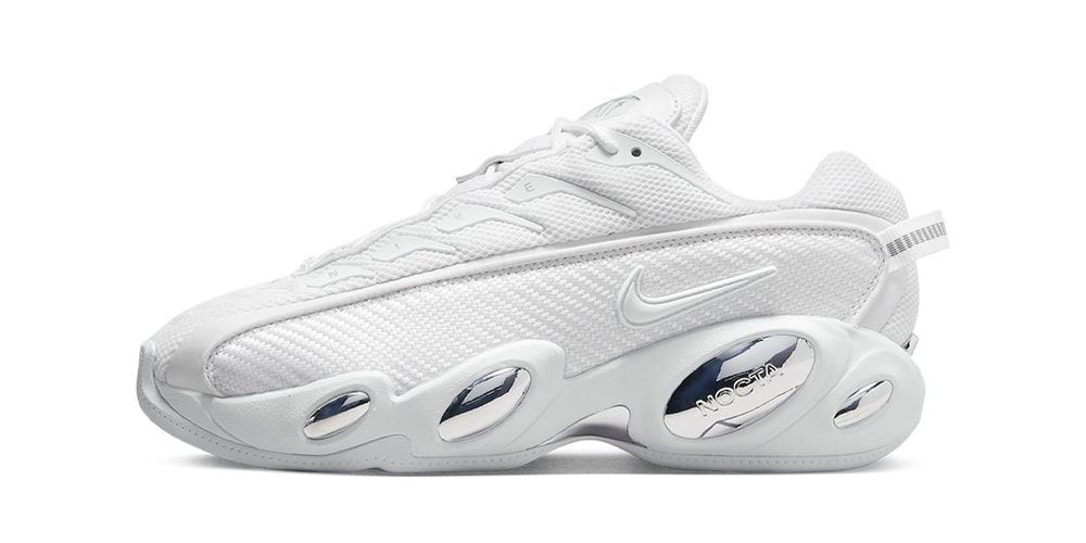 Drake's Nike NOCTA Glide Appears in "White Chrome"