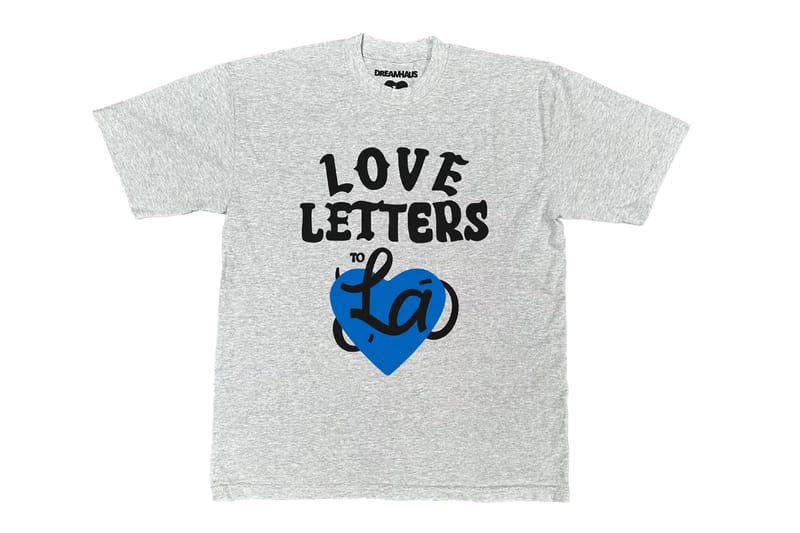 DREAMHAUS Unveils Special T-Shirt for Hypeart’s 'Love Letters to LA' Charity Exhibition
