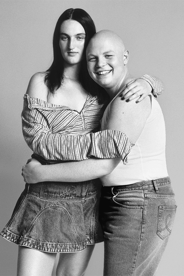 Edward Cuming CUM Jeans Campaign London uk menswear womenswear central saint martins graduate designer