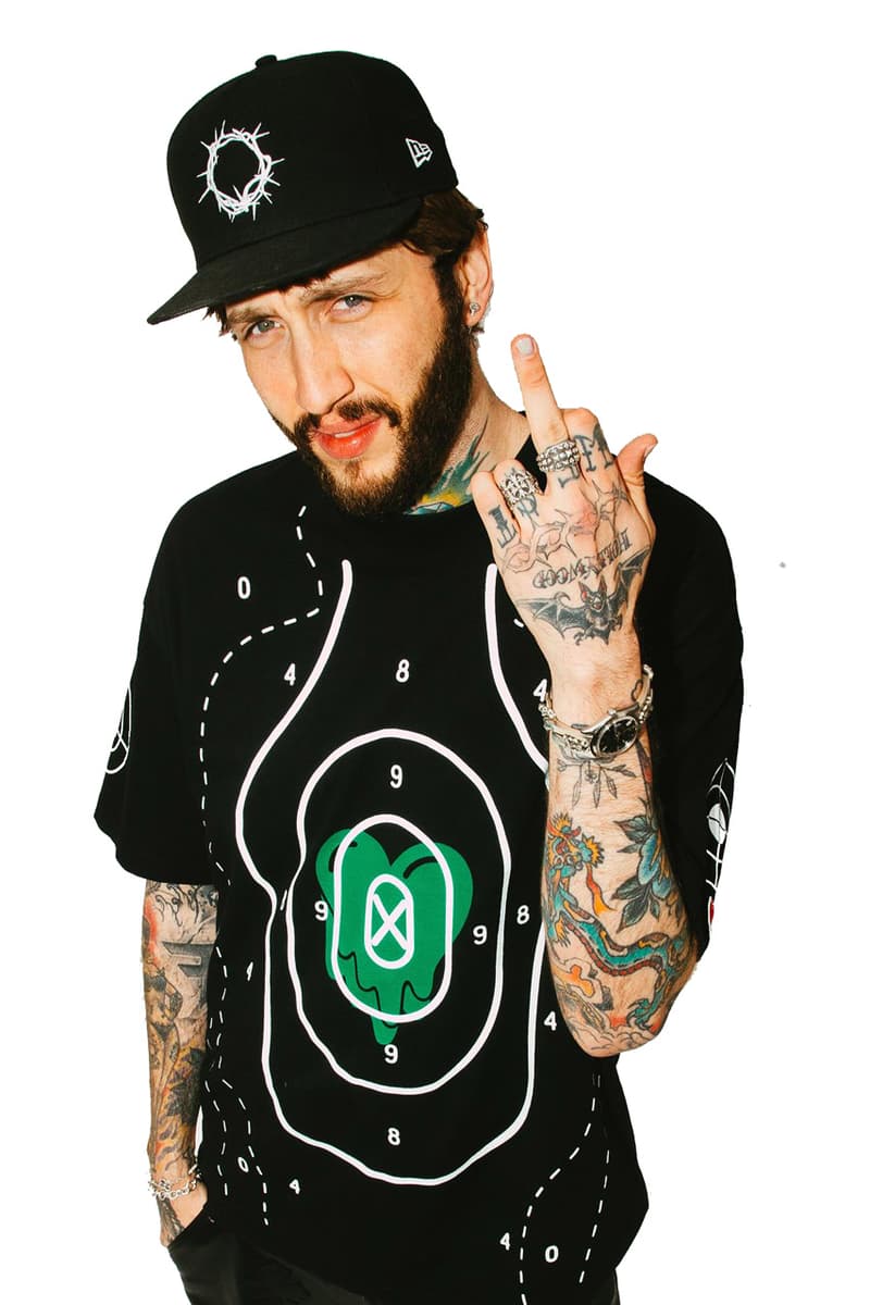 Emotionally Unavailable and NEIGHBORHOOD Link for BE@RBRICK and Apparel Collab faze banks toy medicom figure shooting range black japanese streetwear fashion brand collab drop ntwrk network los angeles ls fairfax price
