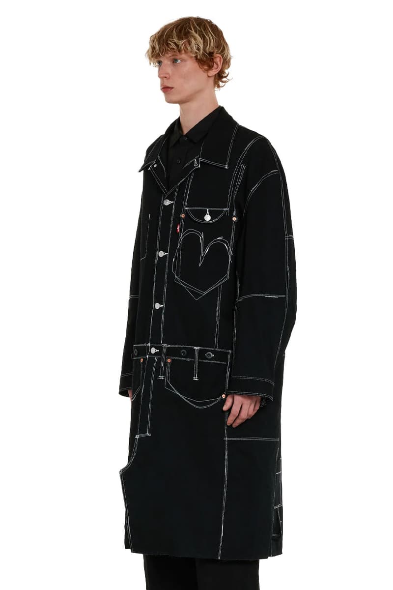 eYe Junya Watanabe Man x Levis Coat Release Info