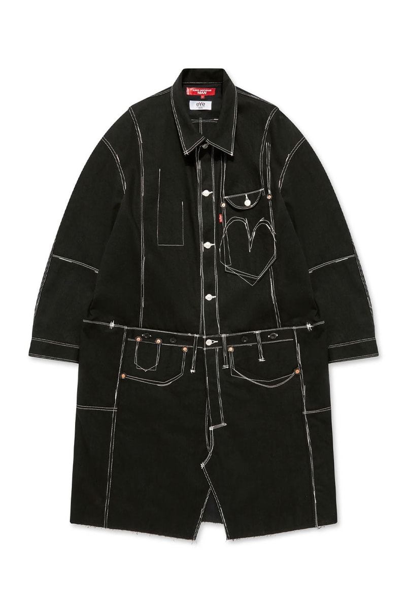 eYe Junya Watanabe Man x Levis Coat Release Info