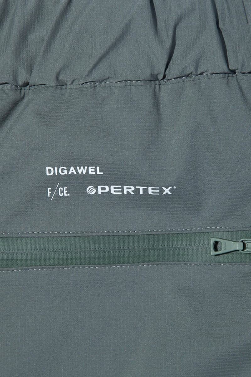 DIGAWEL x F/CE. Puffer Jacket Pin Tuck Lounge Pants