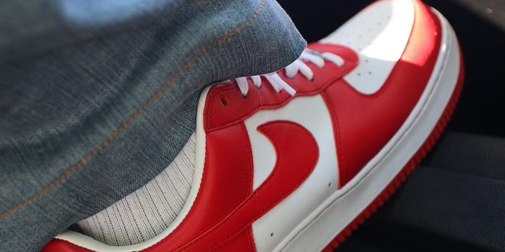 A Terror Squad x Nike Air Force 1 Low "University Red" to Drop This Year