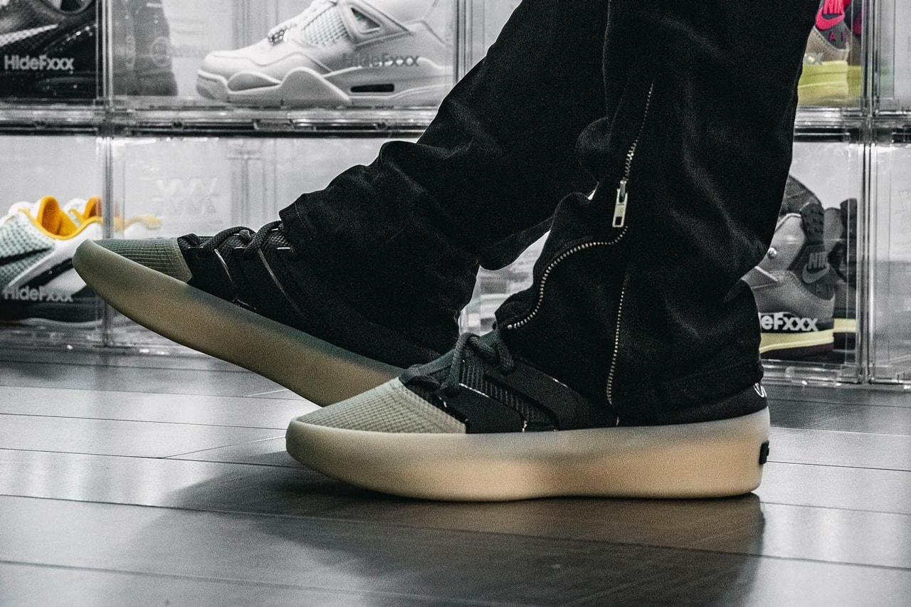fear of god adidas basketball sneaker black white tan official release date info photos price store list buying guide