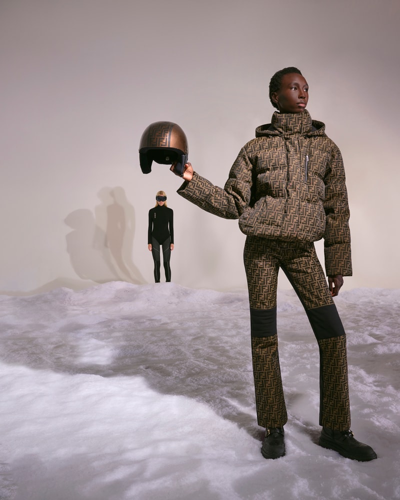 FENDI Launches Vivid Skiwear 2023 Collection Release 