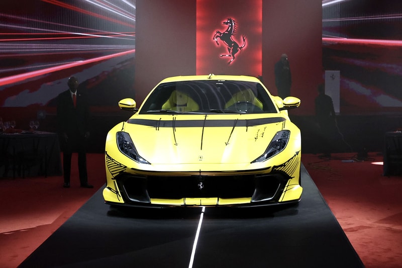 Ferrari Gala Game Changers Charity Auction Info