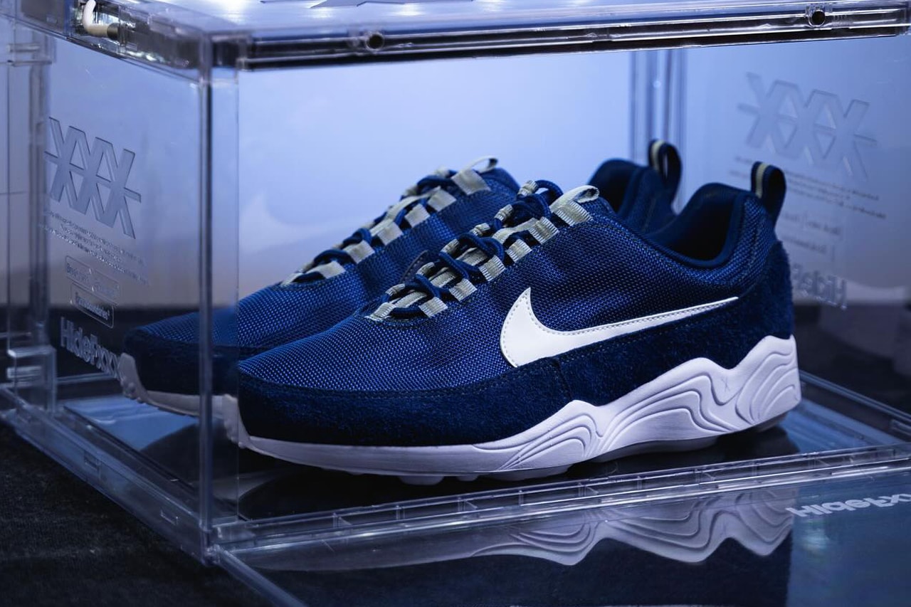 fragment design Nike Zoom Spiridon Navy Release Info date store list buying guide photos price