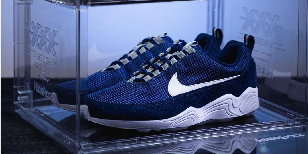 First Look at the fragment design x Nike Zoom Spiridon