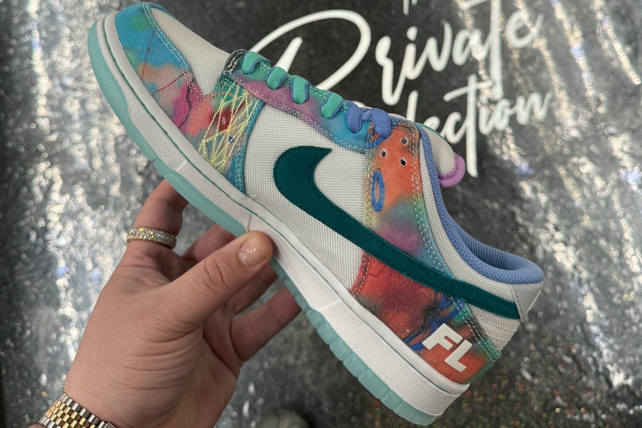 Examine the Futura x Nike SB Dunk Low in more detail. – Hype Vault