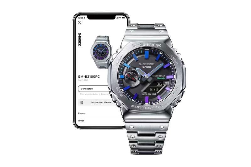 G SHOCK Metal Watches Polychromatic Accents Collection Release Info